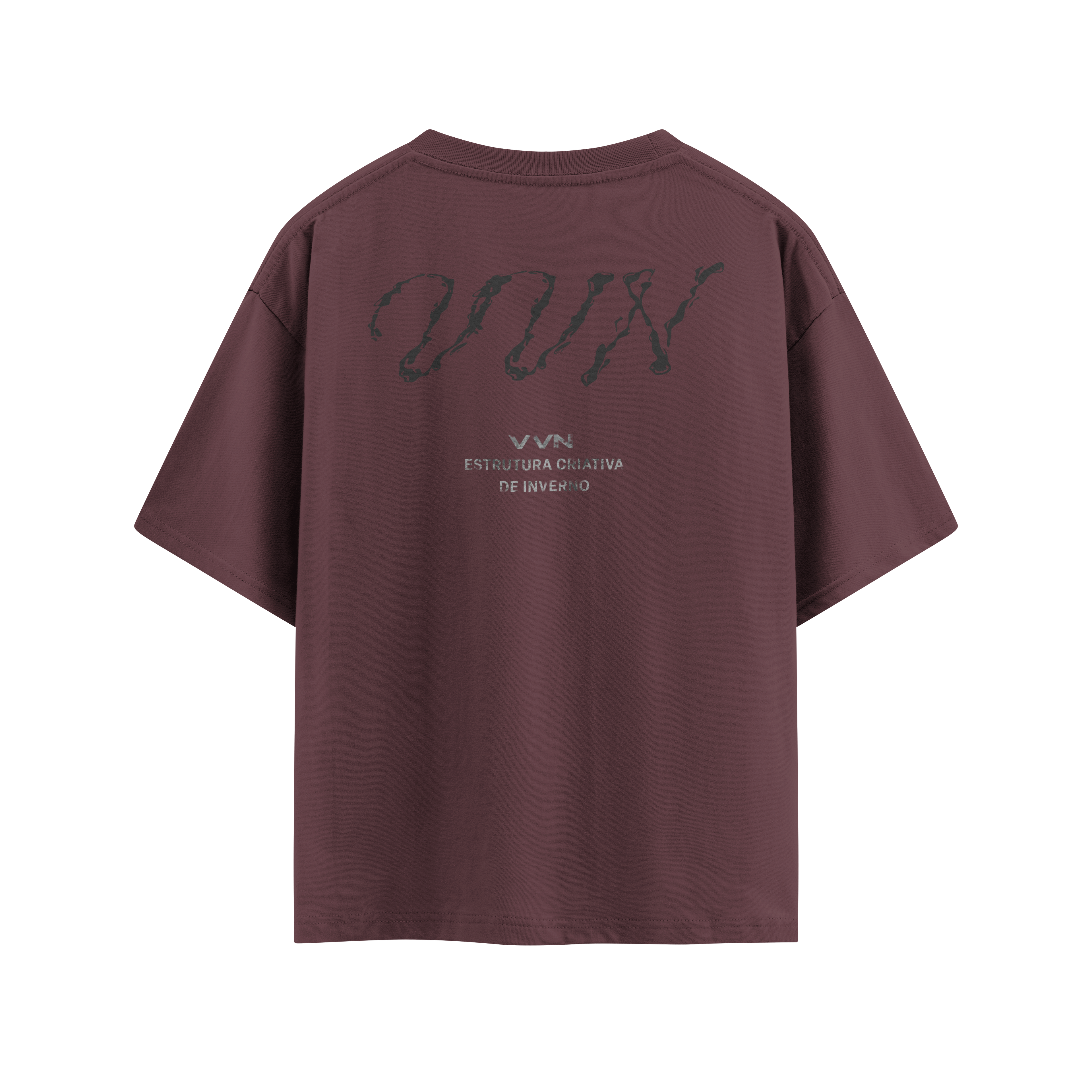 CAMISA ESTRUTURA CRIATIVA BORDÔ