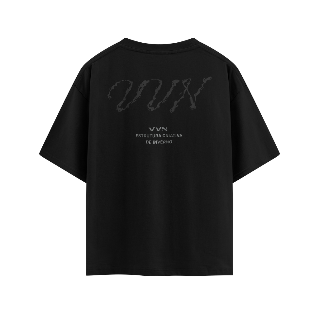 CAMISA ESTRUTURA CRIATIVA PRETA
