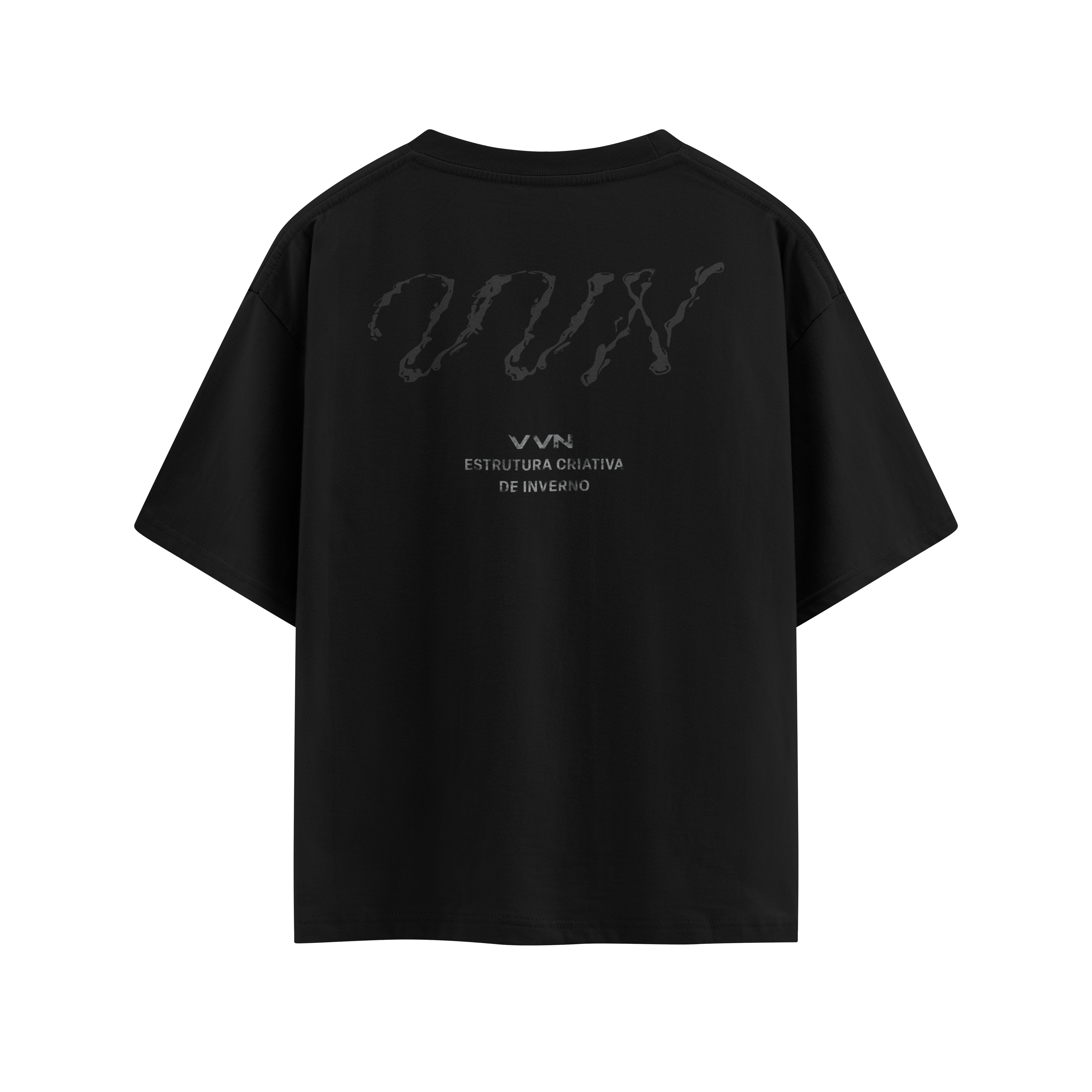 CAMISA ESTRUTURA CRIATIVA PRETA