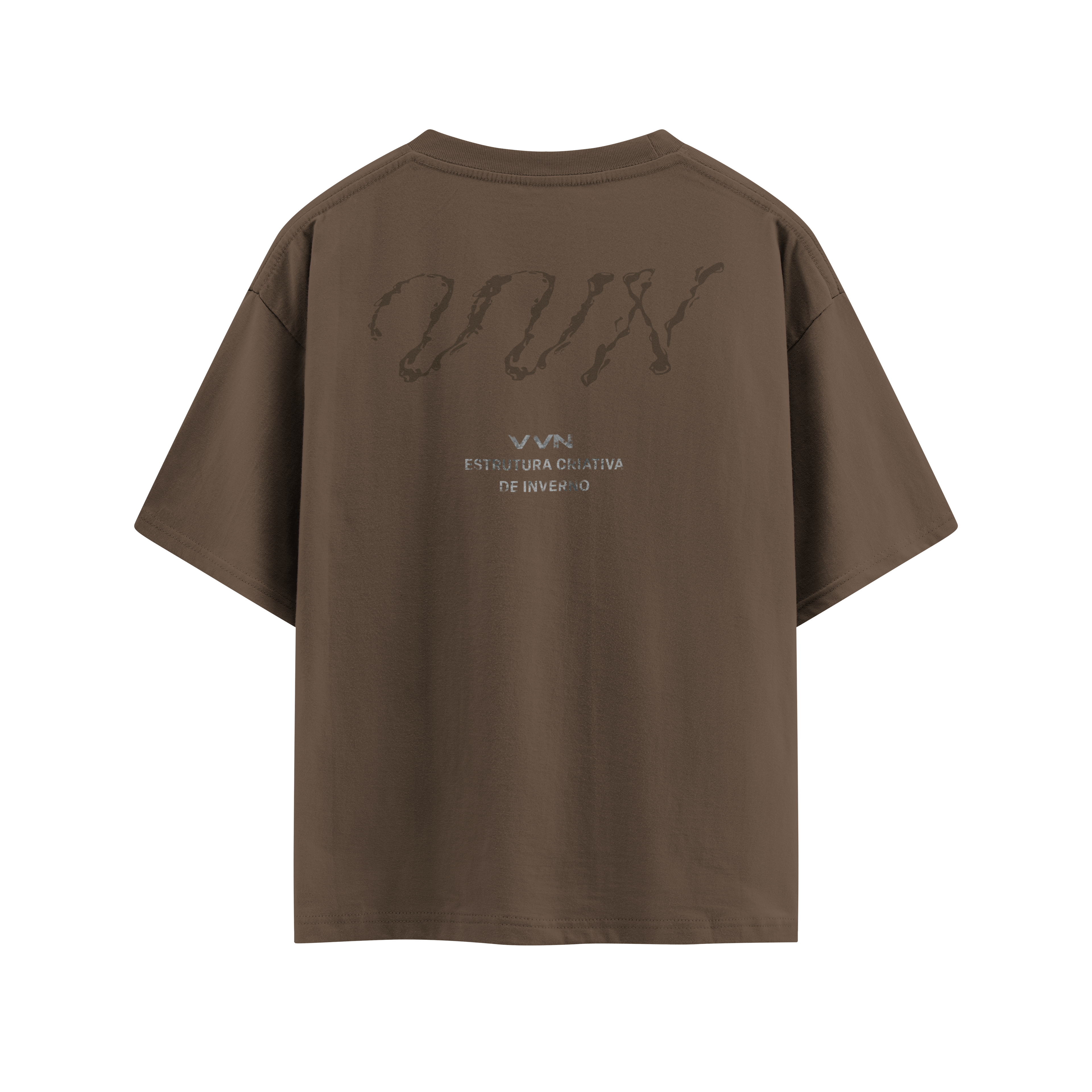 CAMISA ESTRUTURA CRIATIVA MARROM