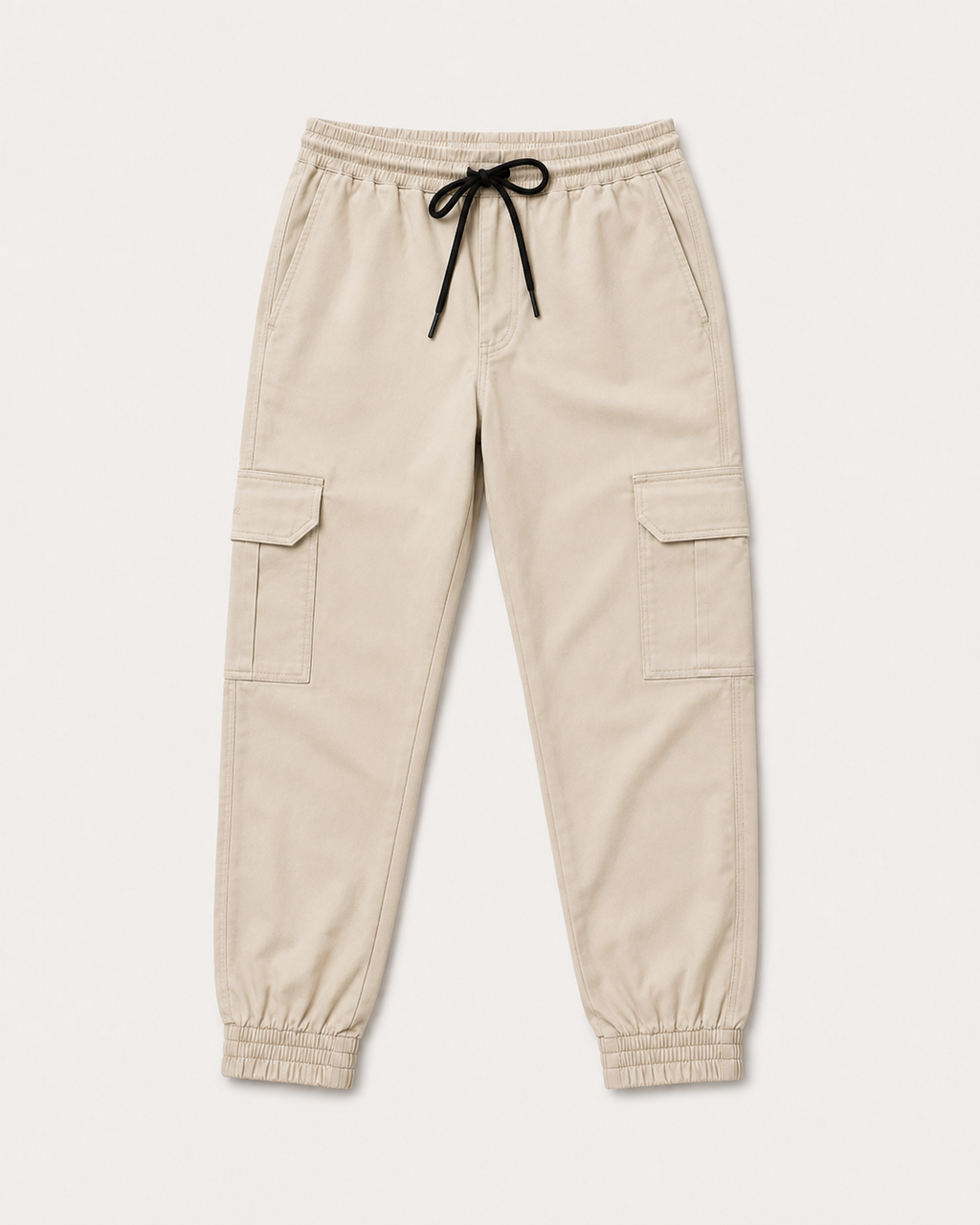 CALÇA CARGO JOGGER AREIA