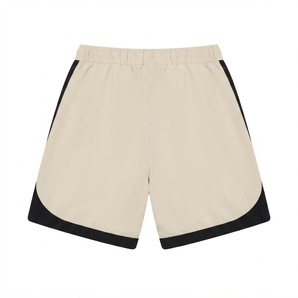 SHORT POLIAMIDA CARGO AREIA E PRETO