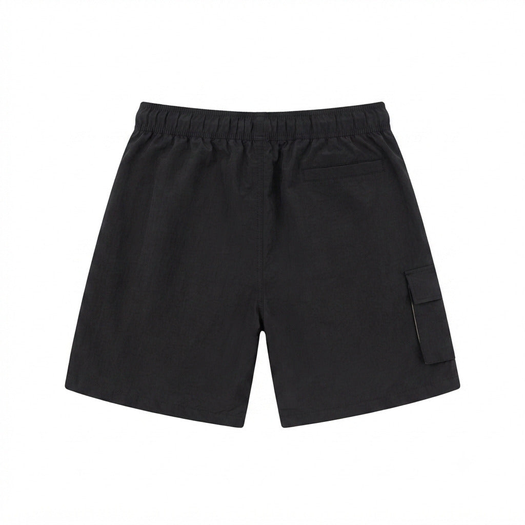 SHORT POLIAMIDA CARGO PRETO